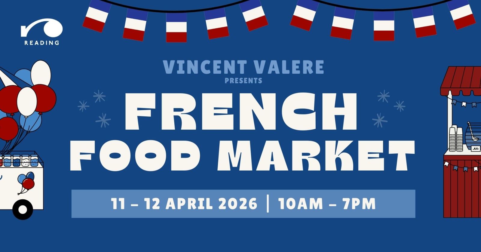 French Food Market poster